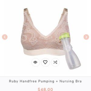 Brand New Ruby Handfree Pumping + Nursing Bra-The Dairy Fairy